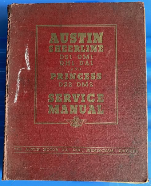Austin Sheerline and Princess Service Manual