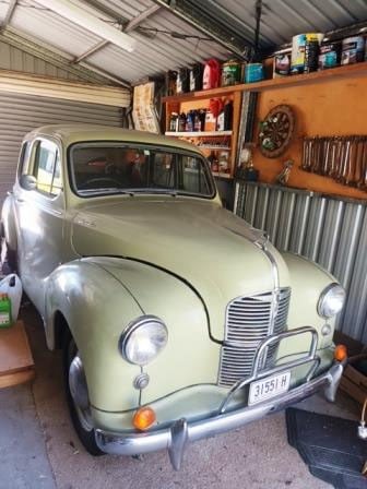 Austin A40 Devon for sale - front view
