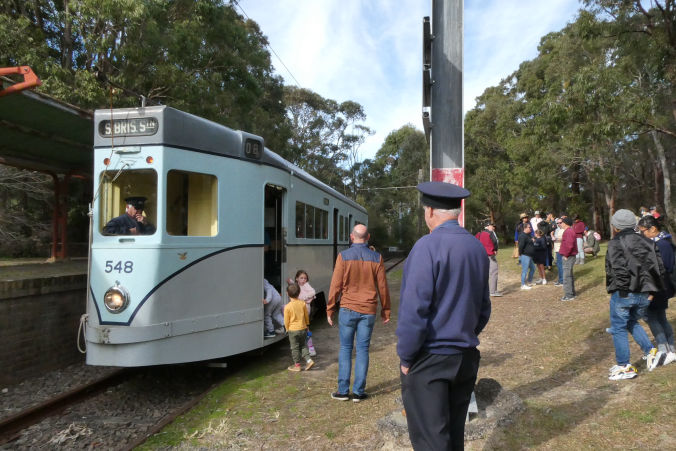 Royal National Park tram stop