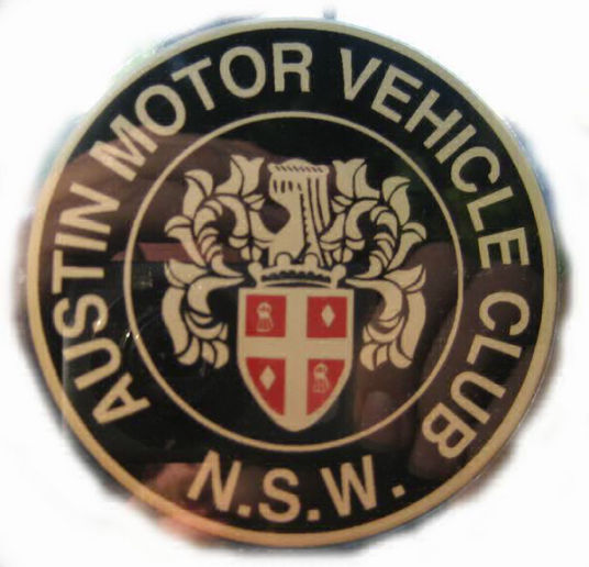 Austin Motor Vehicle Club window sticker