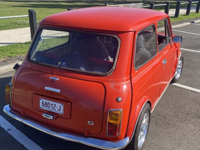 Rear view of Leyland Mini for sale